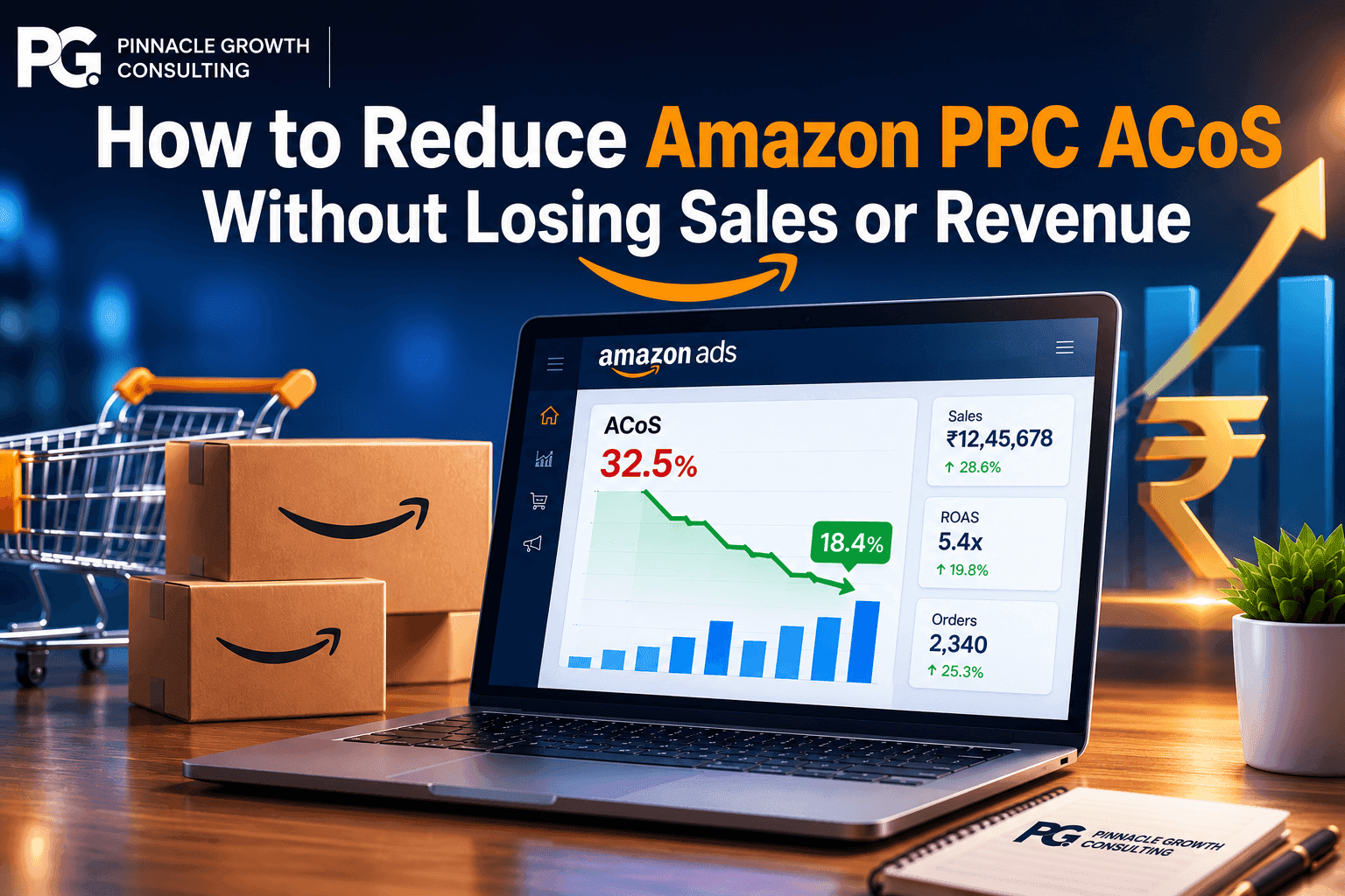 How to Reduce Amazon PPC ACoS Without Losing Sales or Revenue